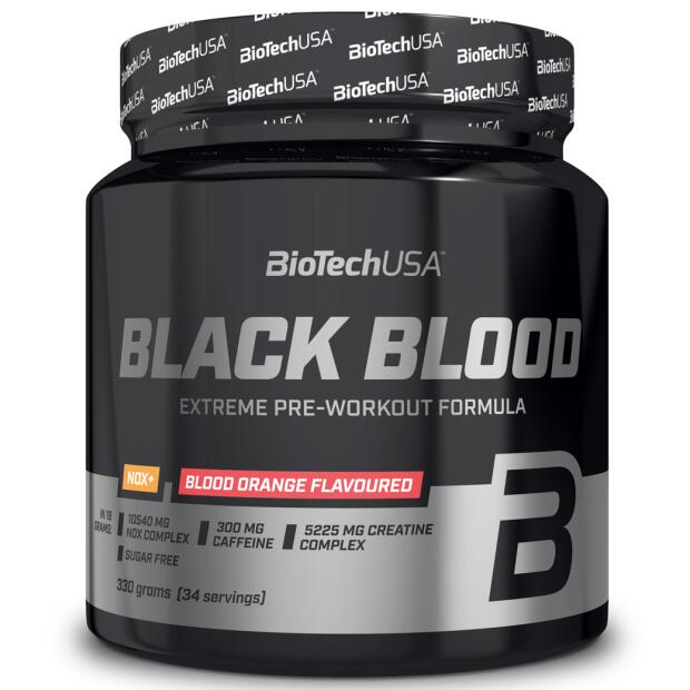 BioTechUSA Black Blood NOX+ 330g Blaubeere Limette