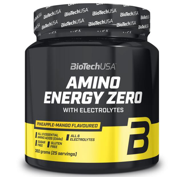BioTechUSA Amino Energy Zero with Electrolytes 360g Ananas Mango