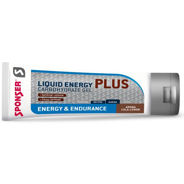 SPONSER Liquid Energy Plus Tube 70g Cola Zitrone