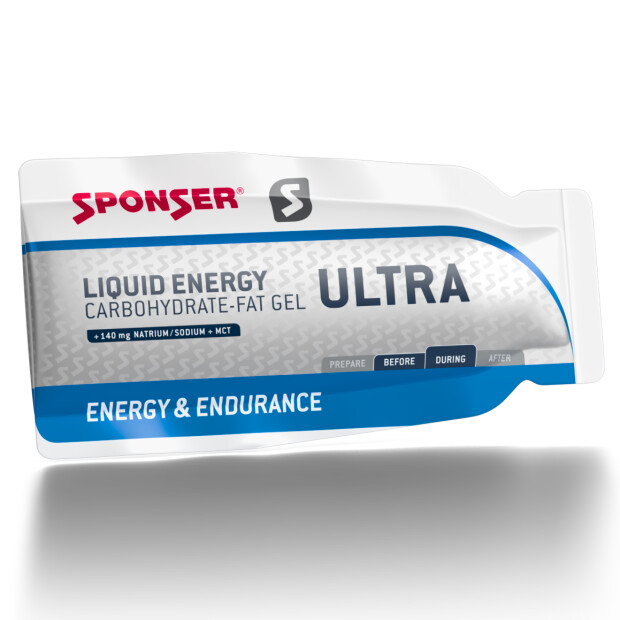 SPONSER Liquid Energy Ultra Sachet 25g Kokosnuss Macadamia