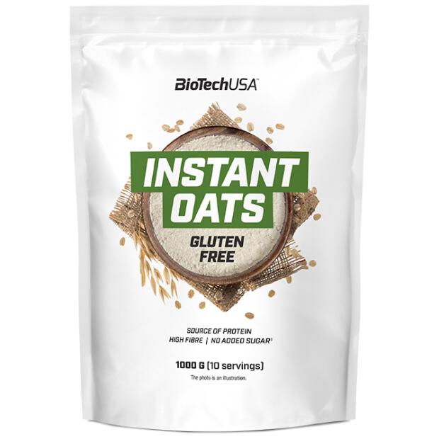 BioTechUSA Instant Oats Gluten Free 1000g Neutral