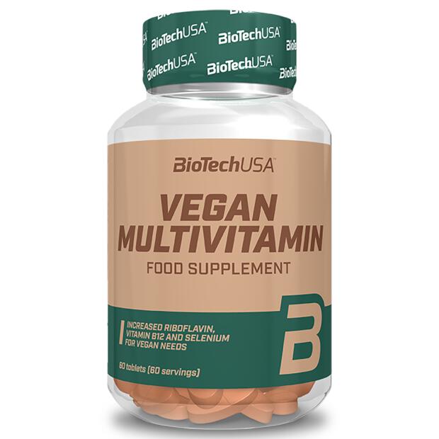 BioTechUSA Vegan Multivitamin 60 Tabs