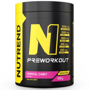 NUTREND N1 Pre Workout Booster 510g Tropical Candy