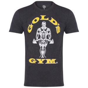 GOLDS GYM T-Shirt Muscle Joe Charocal Marl