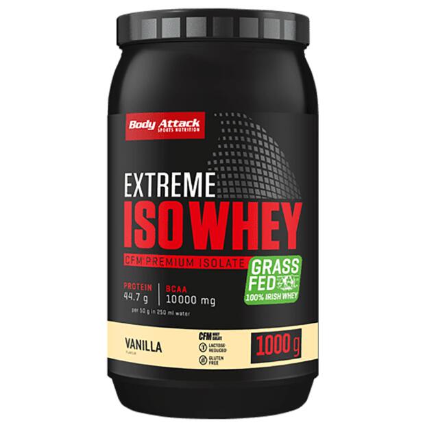 BODY ATTACK Extreme ISO WHEY Professional 1000g