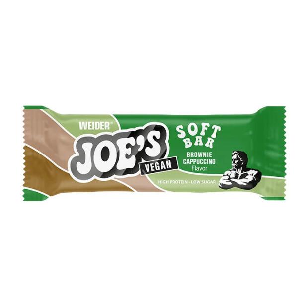 WEIDER Joes Soft Bar 50g Brownie Cappuccino (vegan)