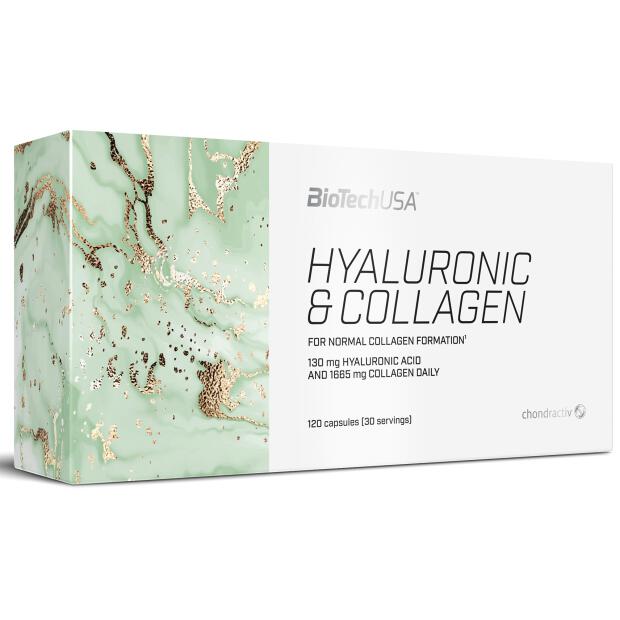 BioTechUSA Hyaluronic & Collagen 120 Caps