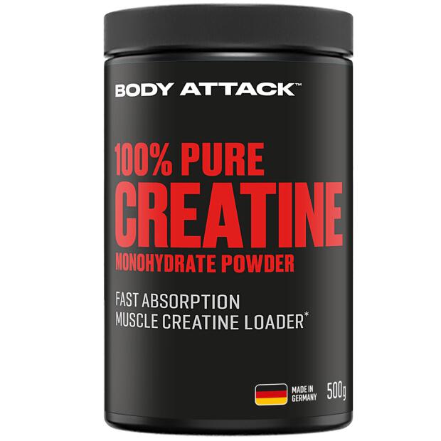 BODY ATTACK 100% Pure Creatine 500g