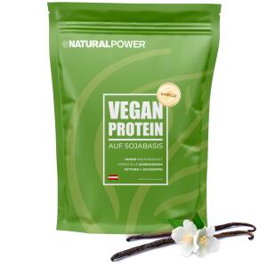 NATURAL POWER Vegan Protein 500g Vanille