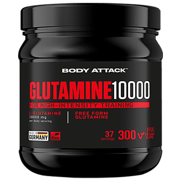 BODY ATTACK Glutamine 10000 300 Caps