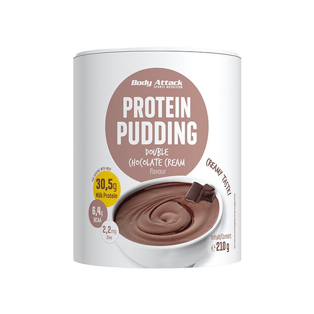 BODY ATTACK Protein Pudding 210g Schokolade
