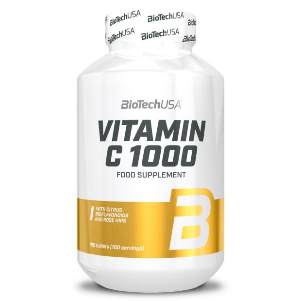 BioTechUSA Vitamin C 1000 Bioflavonoids 100 Tabs