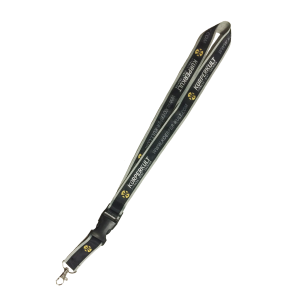 Schl&uuml;sselband &quot;K&Ouml;RPERKULT&quot; grau/schwarz