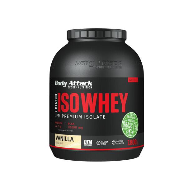 BODY ATTACK Extreme ISO WHEY Professional 1800g
