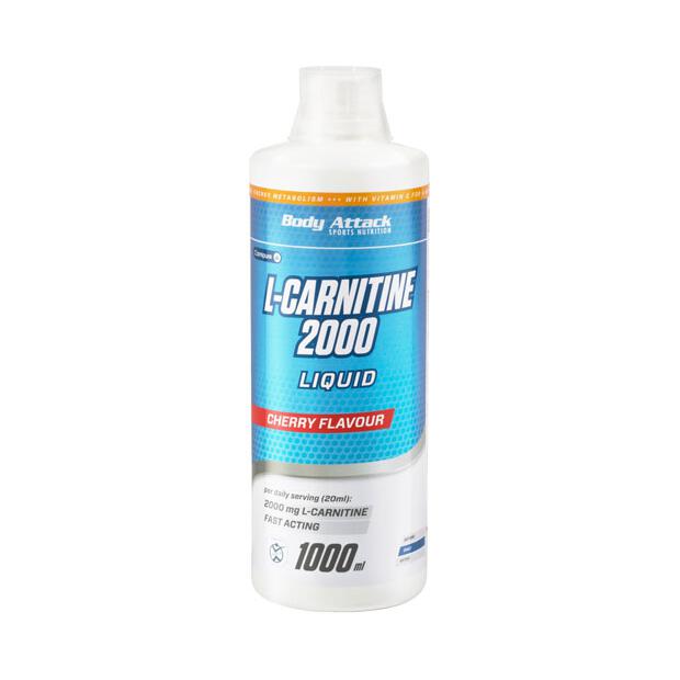 BODY ATTACK L-Carnitine Liquid 2000 1000ml Orange