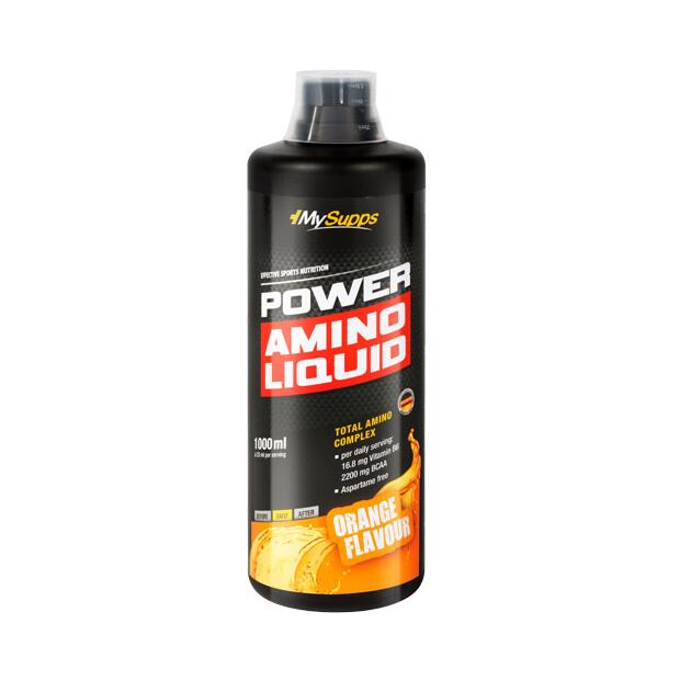 MY SUPPS Power Amino Liquid 1000ml Orange
