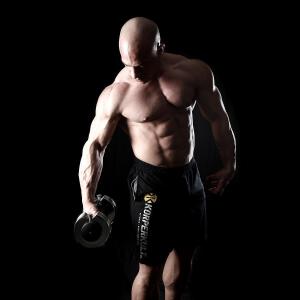 Shorts Active "Körperkult" black