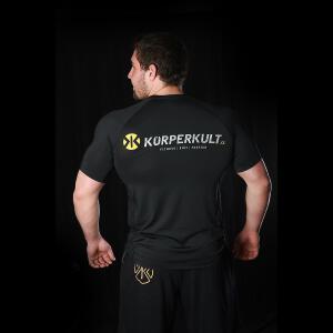 T-Shirt Cool Dry "Körperkult Dynamic 1" black