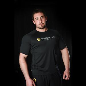 T-Shirt Cool Dry "Körperkult Dynamic 2" black