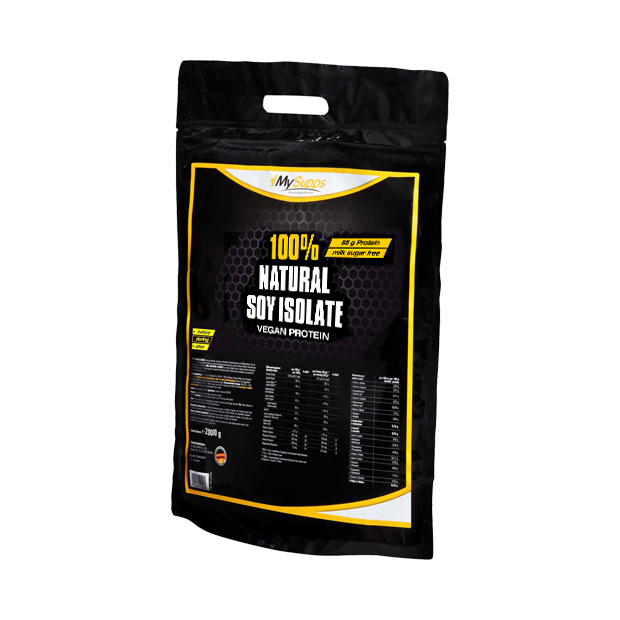 MY SUPPS 100% Natural Soy Protein Isolat 2000g
