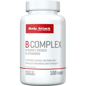 BODY ATTACK Vitamin B-Complex 100 Caps