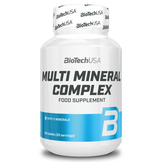 BioTechUSA Multi Mineral Complex 100 Tabs