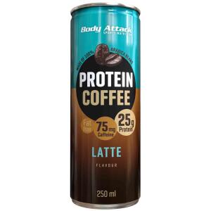 BODY ATTACK Protein Coffee 250ml Cafe Latte