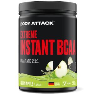 BODY ATTACK Extreme Instant BCAA 500g Gr&uuml;ner Apfel