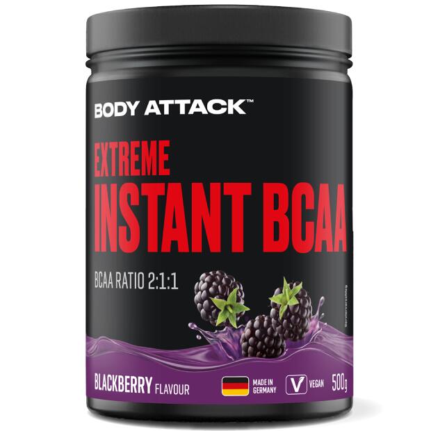 BODY ATTACK Extreme Instant BCAA 500g Blackberry