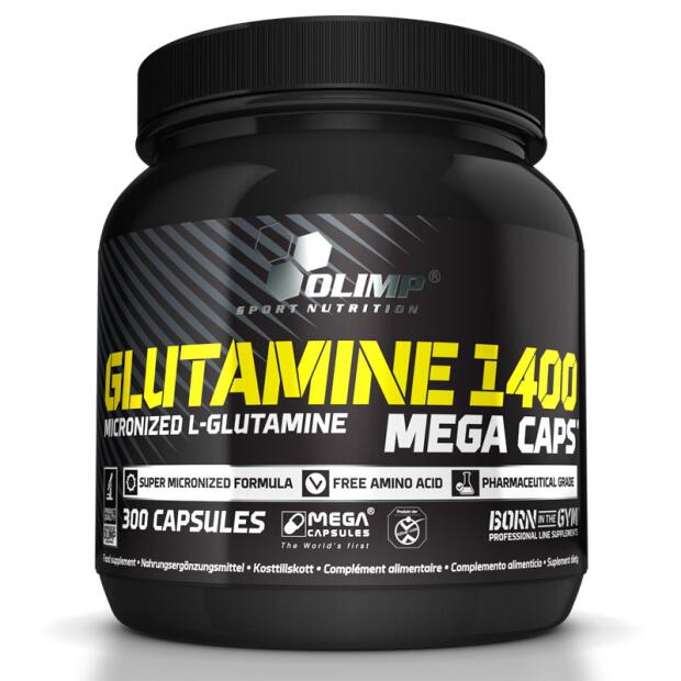 OLIMP Glutamine 1400 Mega Caps 300 Caps