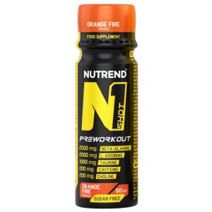 NUTREND N1 Shot Pre Workout Booster 60ml Orange Fire