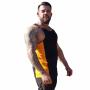 BRACHIAL Tank-Top "Squat" schwarz/orange