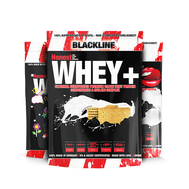 #SINOB BlackLine 2.0 Honest Whey+ 1000g Pfirsich Joghurt