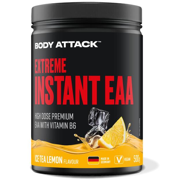 BODY ATTACK Extreme Instant EAA 500g Eistee Zitrone