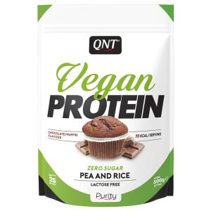 QNT Vegan Protein 500g Rote Fr&uuml;chte