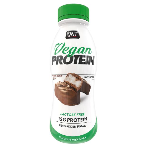 QNT Vegan Protein Shake 310ml Schoko Coco