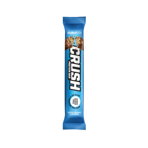 BioTechUSA Crush Bar 64g Schokolade Erdnussbutter